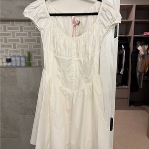 House of CB White Mini Dress
